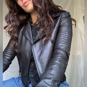 J Brand genuine butter leather jacket